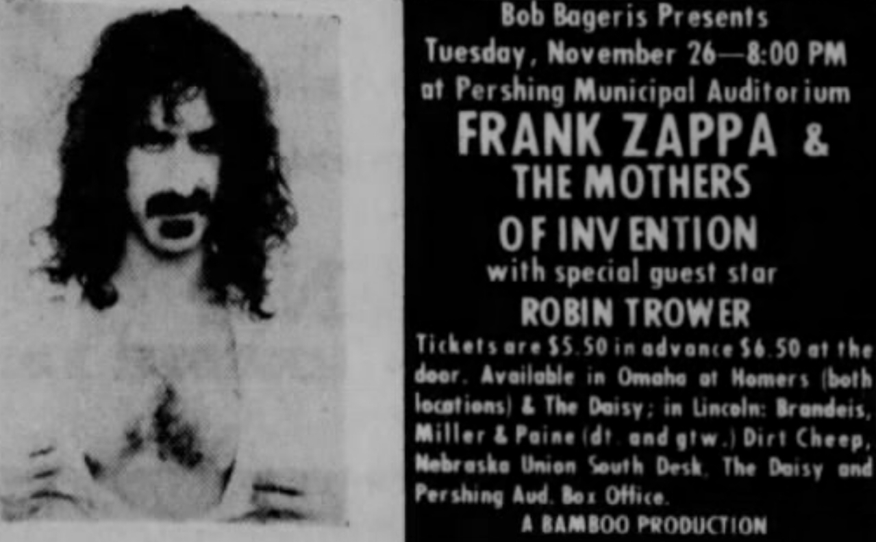 26/11/1974Pershing Municipal Auditorium, Lincoln, NE [1]